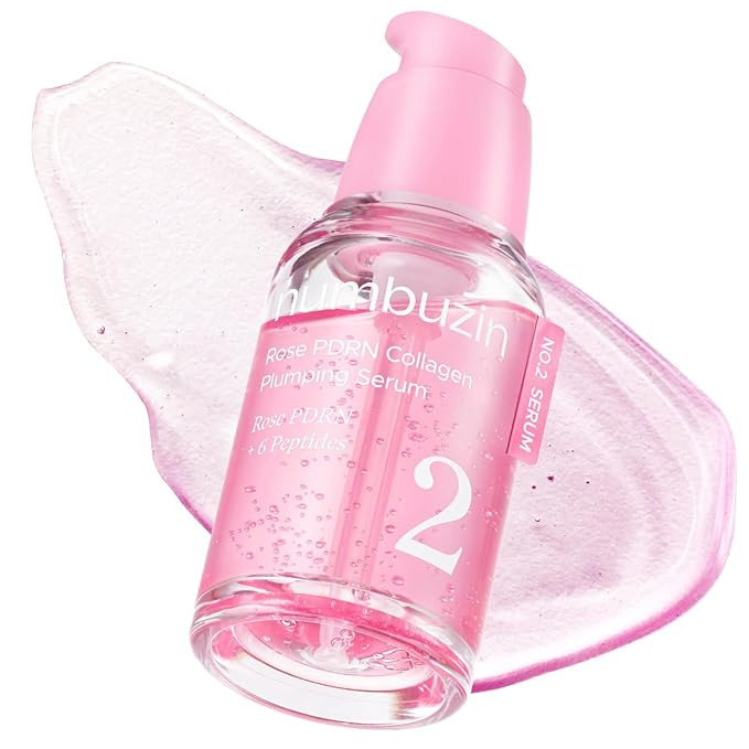 numbuzin No.2 Rose PDRN Collagen Plumping Serum, Hydrating & Firming Serum with Peptides, Plump, ... | Amazon (US)