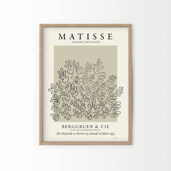 Neutral Wall Decor Matisse Print Minimalist Line Art | Etsy Canada | Etsy (CAD)