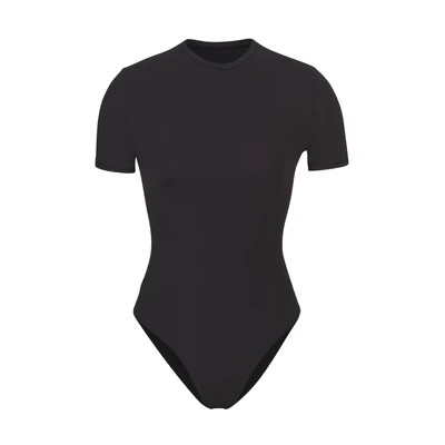 SKIMS T-Shirt Bodysuit | Black | XL | Fits Everybody | SKIMS (US)