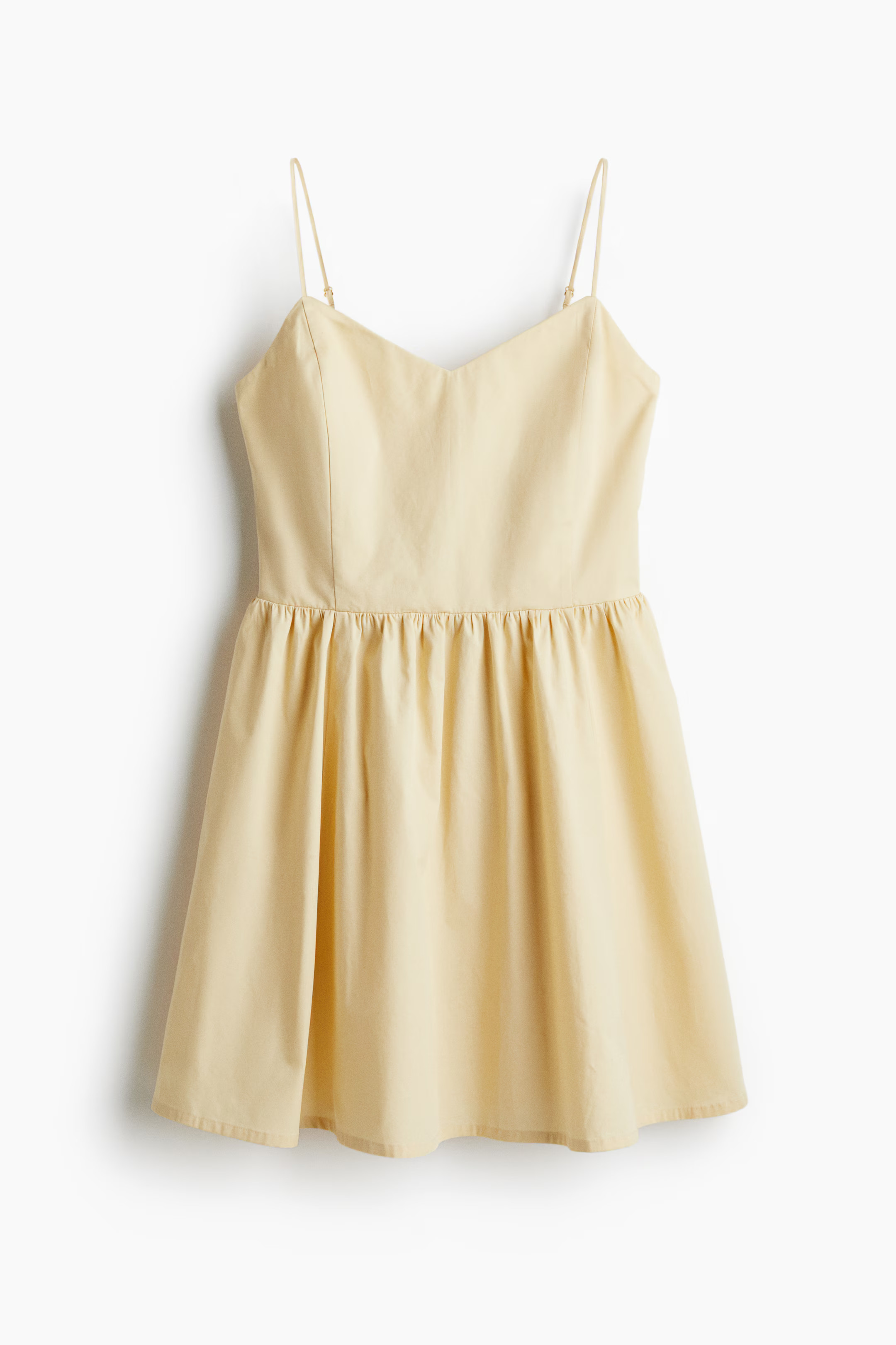 Flared-skirt cotton dress | H&M (UK, MY, IN, SG, PH, TW, HK)