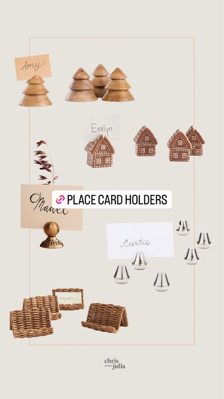 Place Card Holders 

#LTKhome #LTKSeasonal