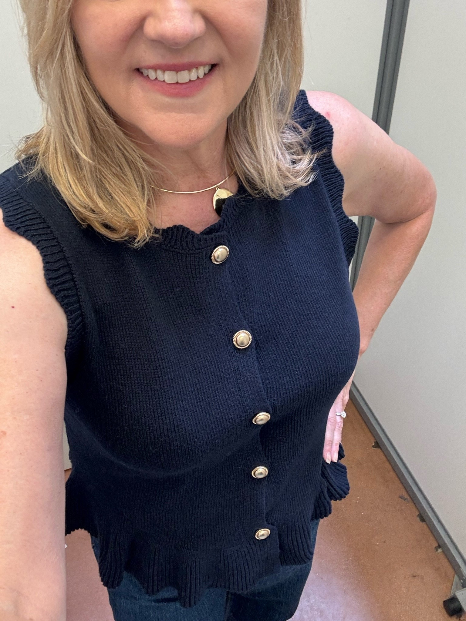 Cute sweater vest for a casual fall outfit

#LTKootd #LTKOver40 #LTKSeasonal