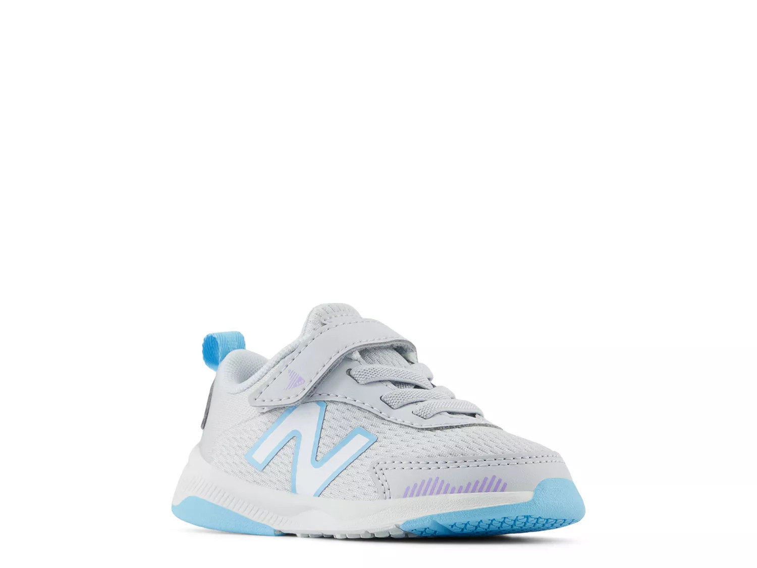 New Balance Wide Width 545 Running Shoe Kids' | Boy's | Black/White | Size 9 Toddler | Athletic | Sneakers | DSW