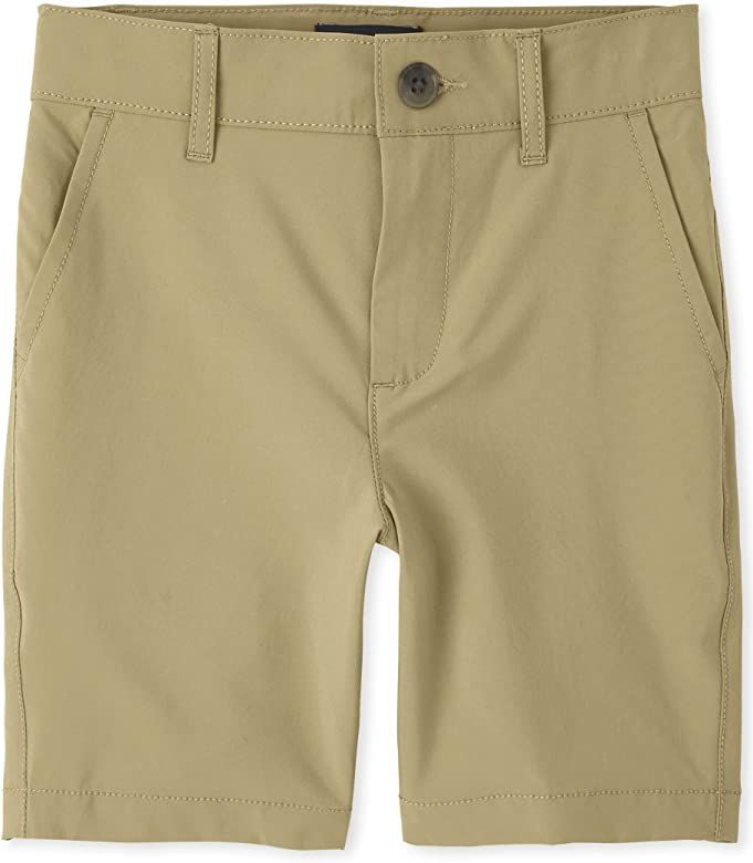 The Children's Place Boys' Uniform Quick Dry Chino Shorts | Amazon (US)