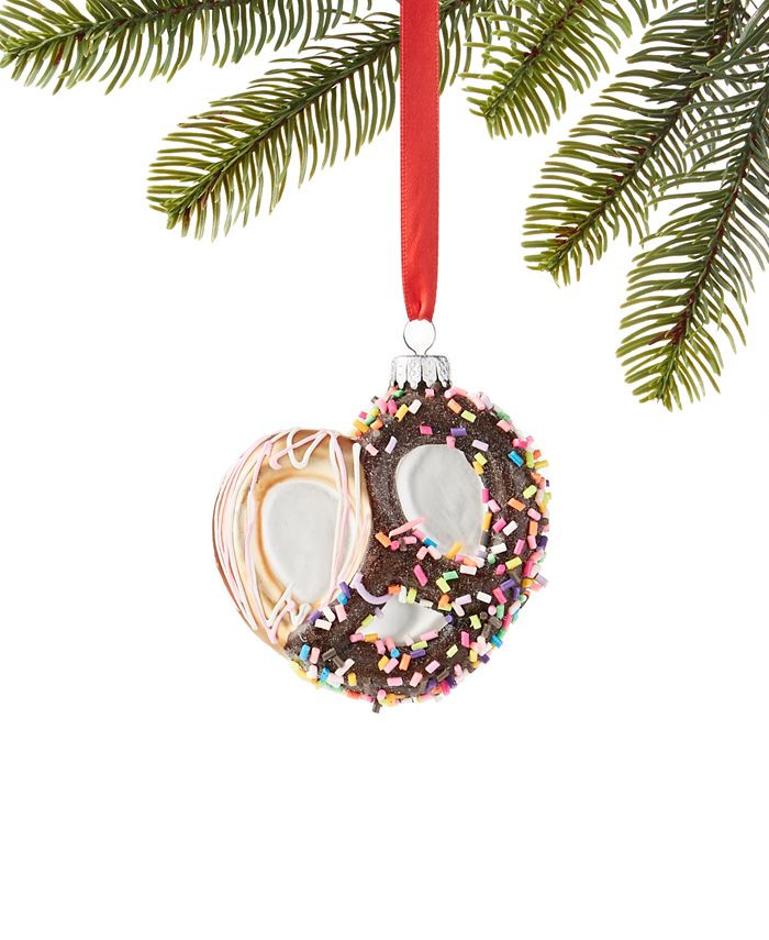 Holiday Lane Sweet Tooth Glass Pretzel Ornament, Created for Macy's  & Reviews - Shop All Holiday... | Macys (US)