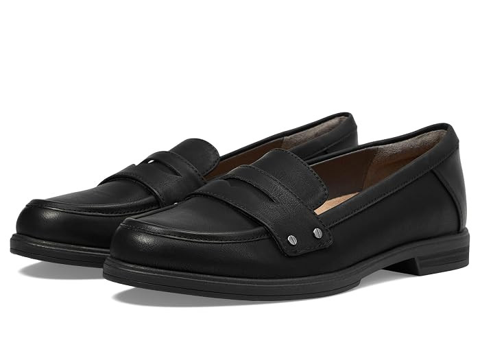 Dr. Scholl's Hello Loafer Women's Flat Shoes Grey : 9 M, Faux Leather | Zappos.com
