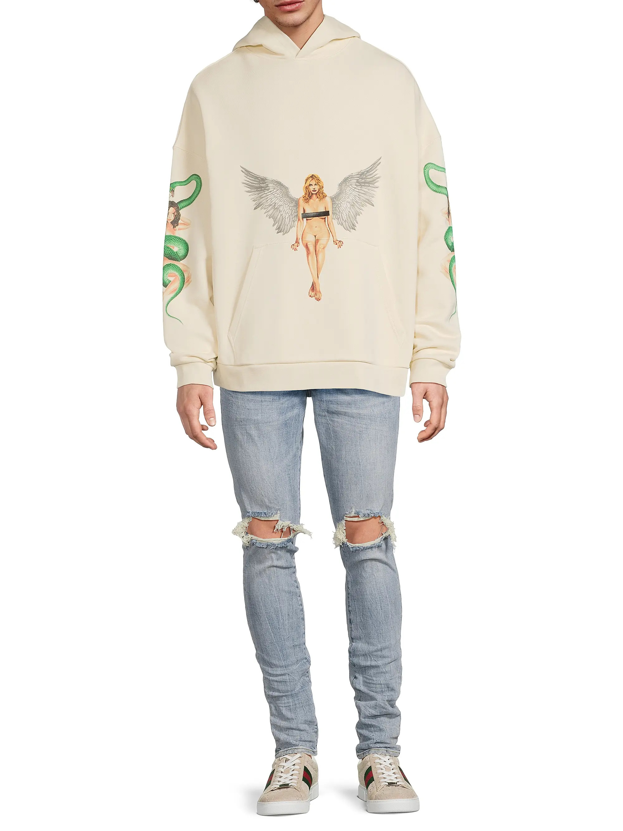 Pin-Up Cotton Hoodie | Saks Fifth Avenue
