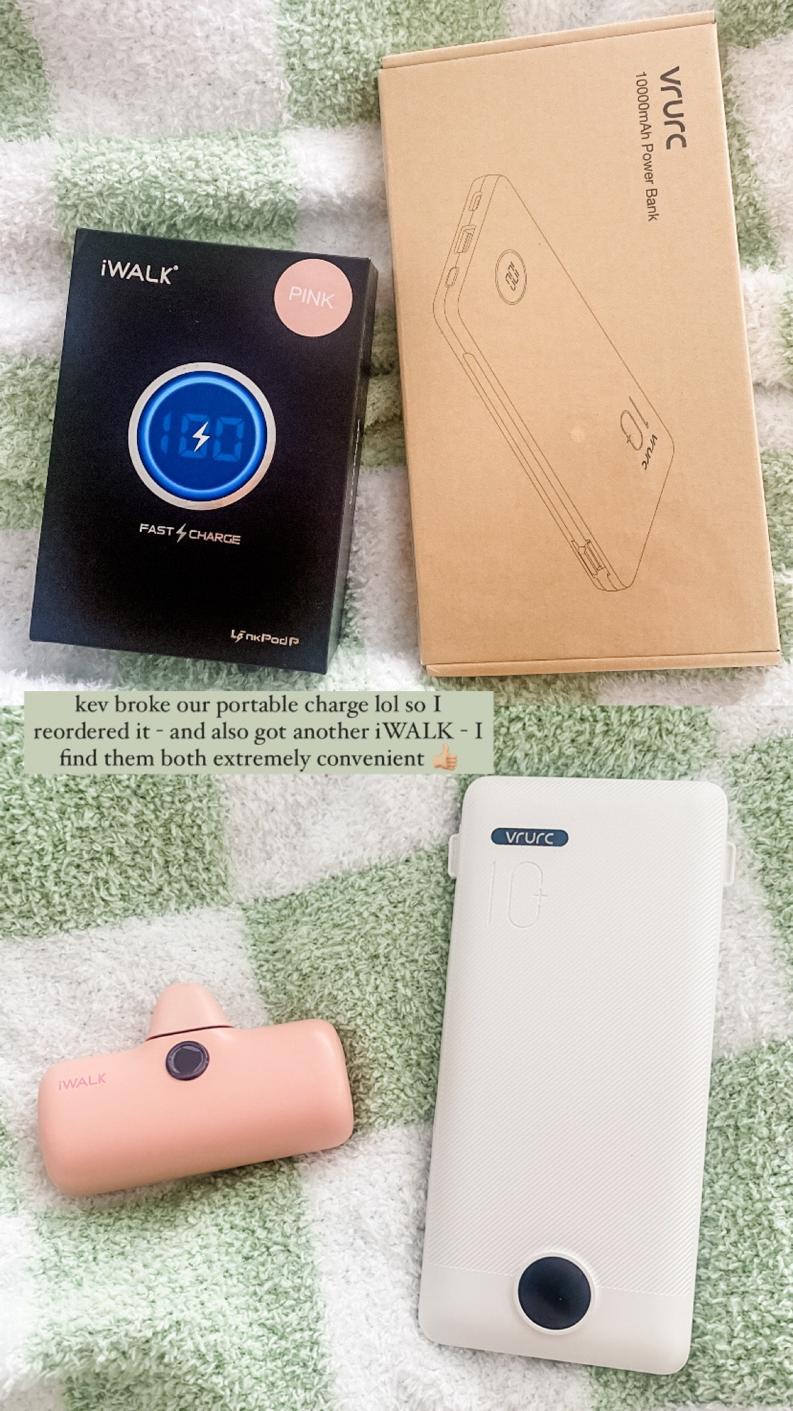 My favorite amazon portable chargers! 
#portablechargers #amazonfinds #amazonfavorites #roadtripessentials #travelessentials #amazontravelessentials 

#LTKtravel #LTKfindsunder50 #LTKGiftGuide