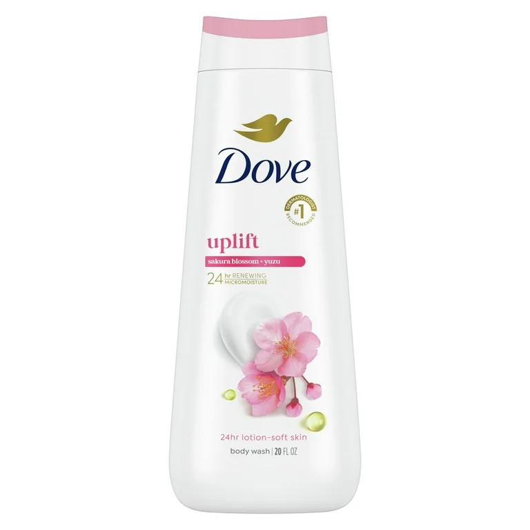 Dove Body Wash for Women Sakura Blossom & Yuzu Moisturizing Skin Cleanser with No Sulfates No Par... | Walmart (US)