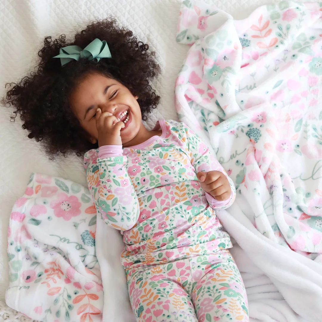 Willow's Whimsy Floral Two Piece Pajama Set | Caden Lane