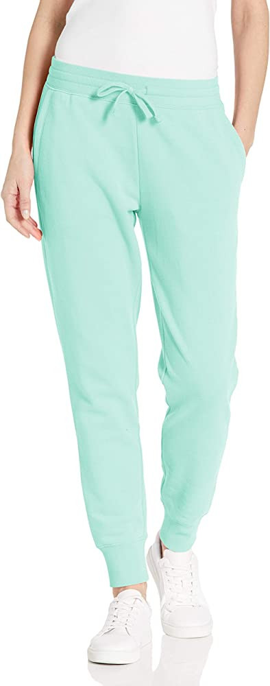 Amazon.com: Amazon Essentials Women's French Terry Fleece Jogger Sweatpant (Available in Plus Siz... | Amazon (US)