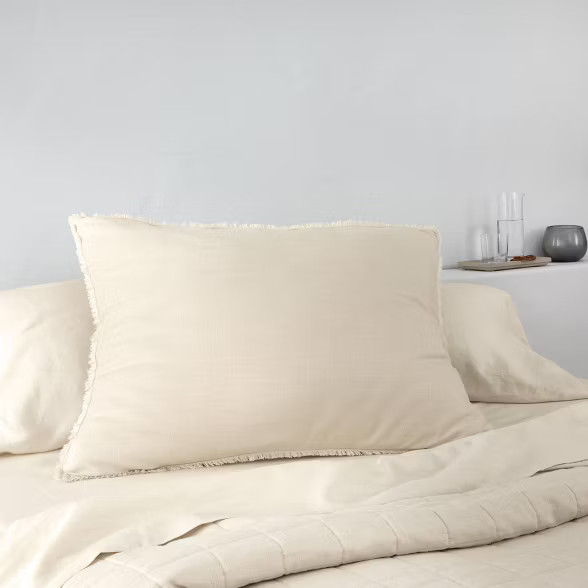 King Euro Heavyweight Linen Blend Throw Pillow - Casaluna™ | Target