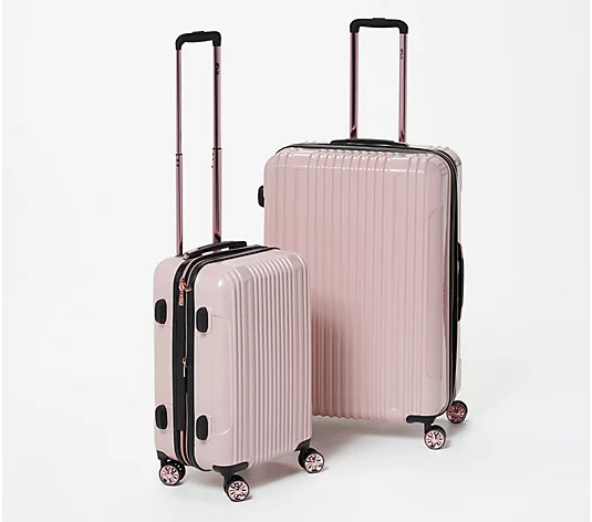 iFLY Hardside Large Spinner and Carry-on Luggage Set - QVC.com | QVC