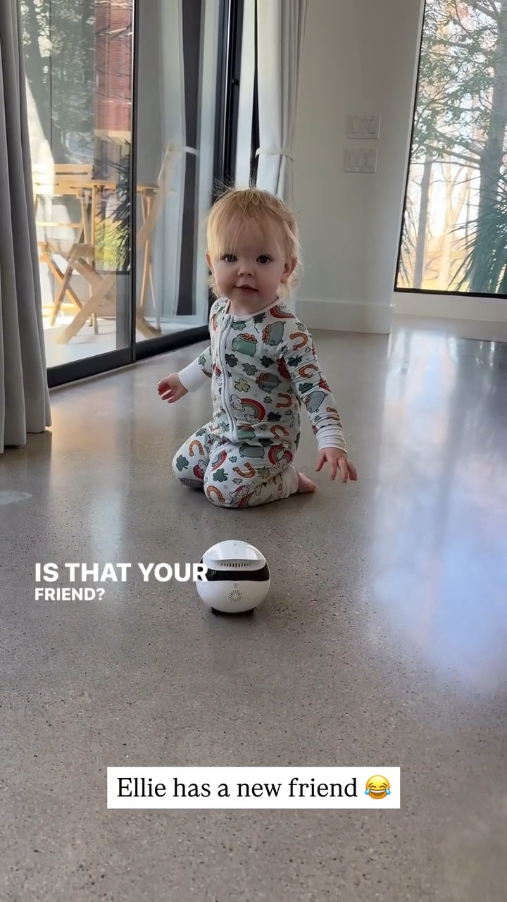 Ellie has a new friend 😂

#LTKWatchNow #LTKHome #LTKBaby