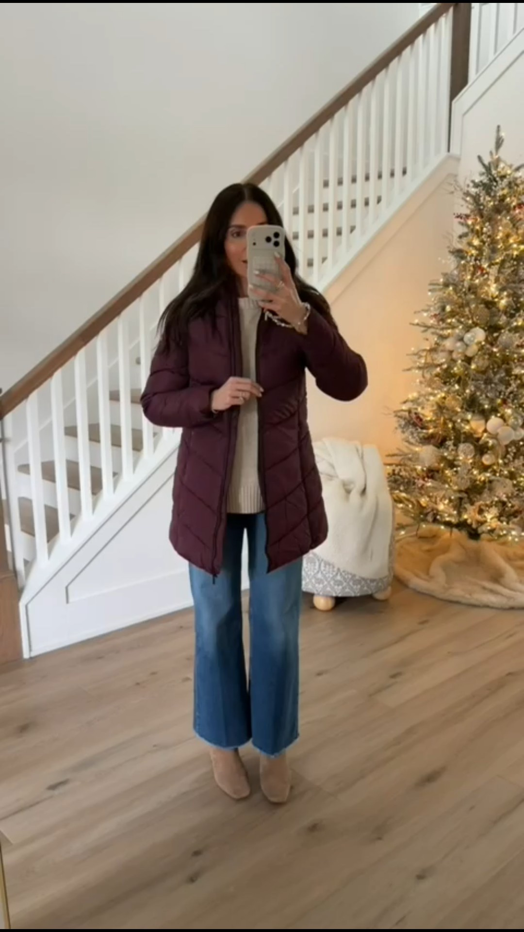 Casual affordable jacket, winter jacket, everyday style, walmart finds, annabrstyle.

#LTKStyleTip #LTKOver40 #LTKFindsUnder100