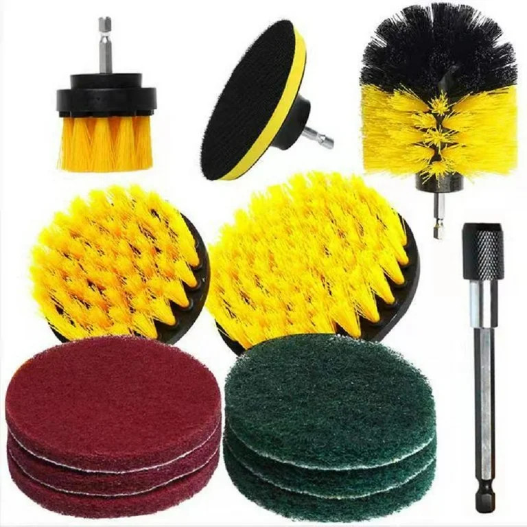 Drill brush Power Scrubber Bathroom Cleaning Kit, with Pad Sponge and Extend Attachment, 12 Piece... | Walmart (US)