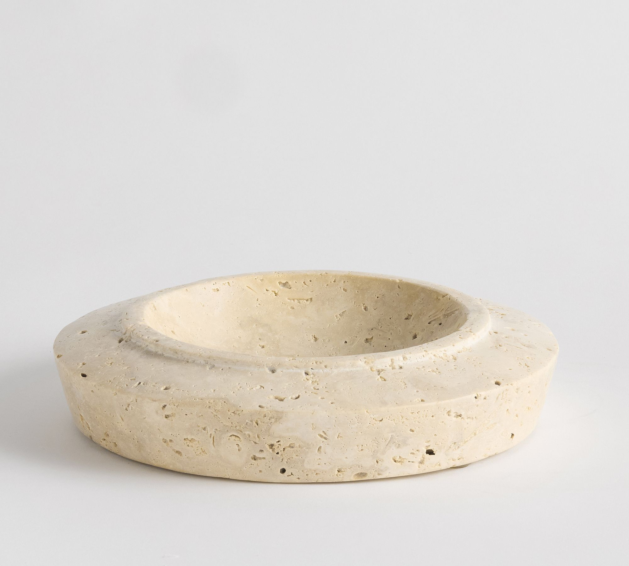 Travertine Decorative Bowl | Pottery Barn (US)