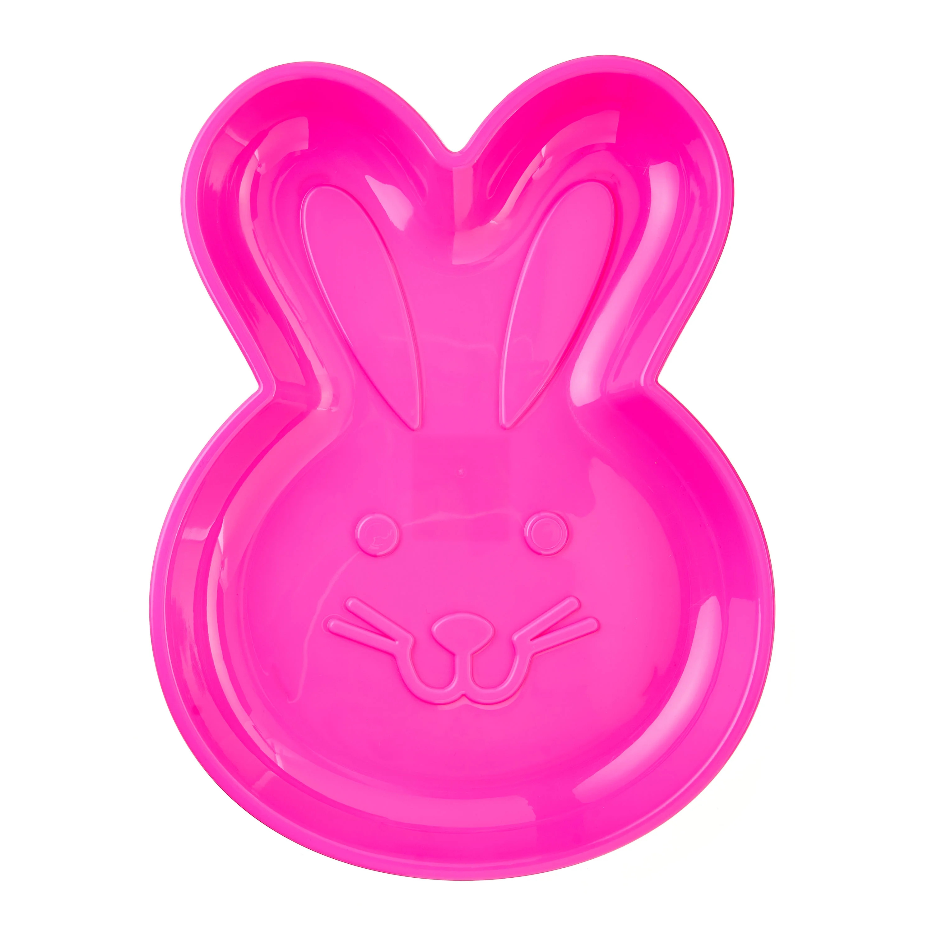 Way To Celebrate Pink Easter Bunny Tray, Easter Partwyare | Walmart (US)