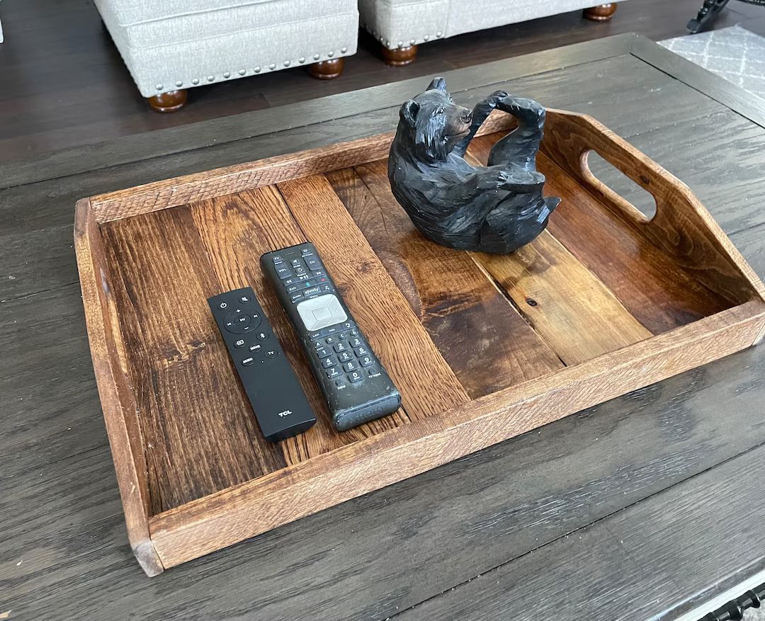 Pallet wood Serving Tray | Etsy (US)