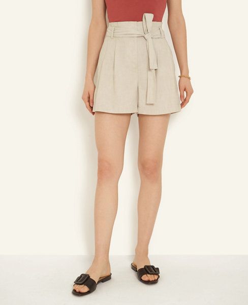 The Paperbag Belted Short | Ann Taylor | Ann Taylor (US)