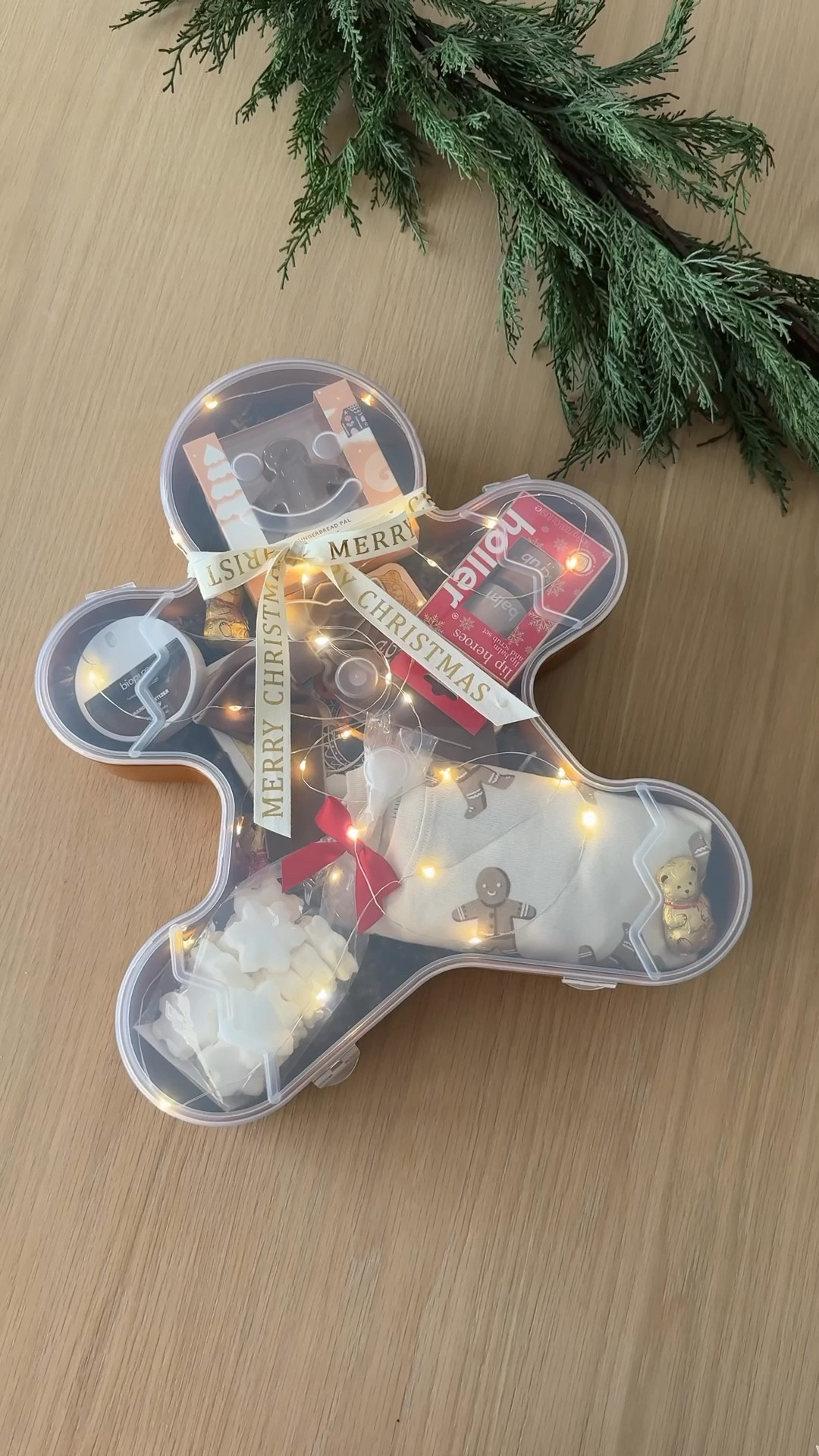 The sweetest little December 1st boxes for the kids 🎄 These gingerbread boxes are only $5 and perfect for filling with PJs, books, and treats to kick off the December magic. Plus there’s so many other cute shapes below too! ♥️

We leave these out for the kids to wake up to on  December 1st to make the season feel extra special with items they can use throughout the month ♥️

#christmasgift #christmasgiftidea #kidschristmasgift #december1st #burrbasket #gingerbread #christmaspajamas #christmasgiftbox #walmart #walmartfind #kidschristmas #target 

#LTKGiftGuide #LTKKids #LTKHoliday