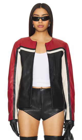 Racer Jacket in Multi | Revolve Clothing (Global)