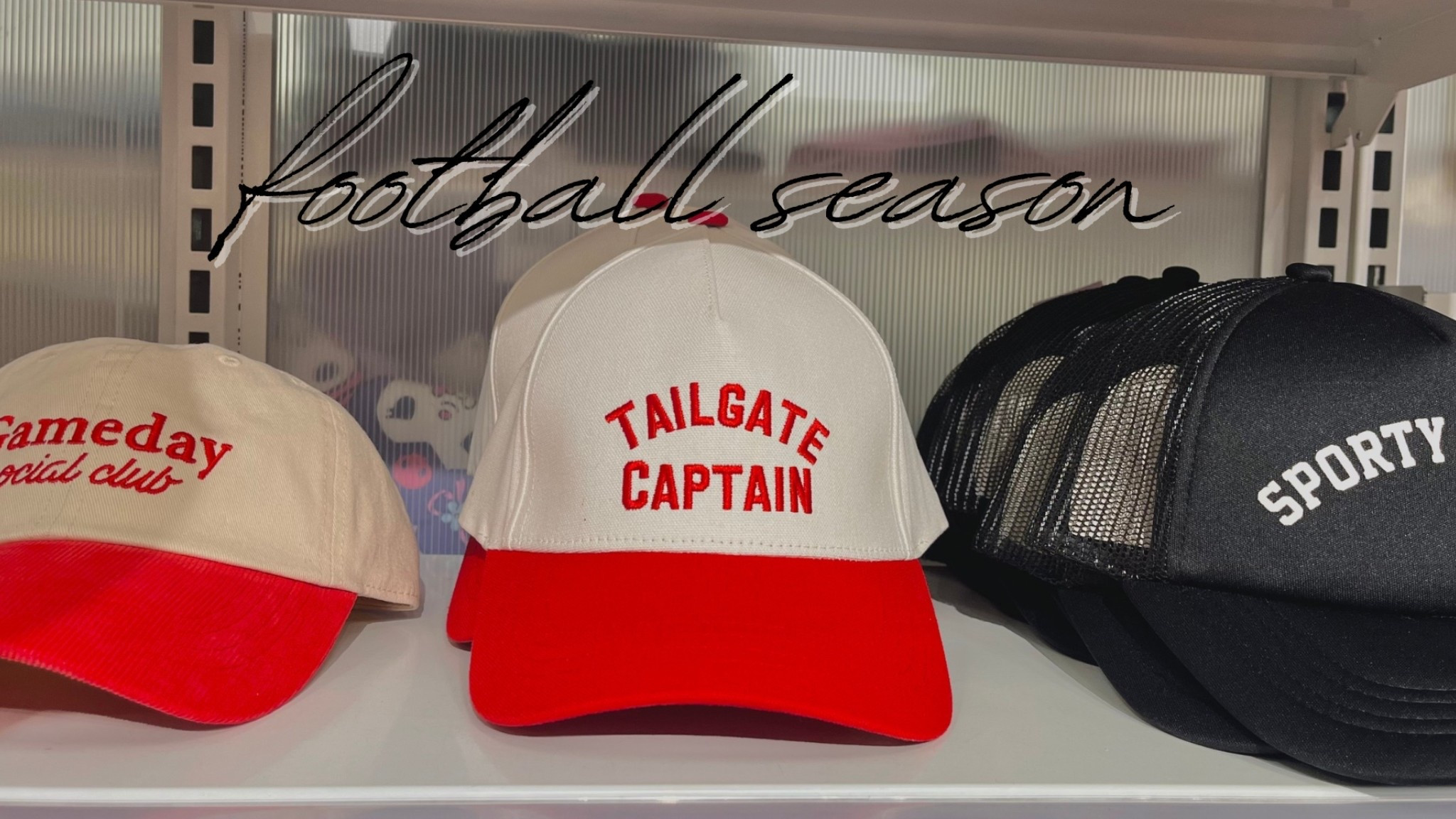 Cute hats for football season 🏈

#LTKStyleTip #LTKFamily #LTKSeasonal