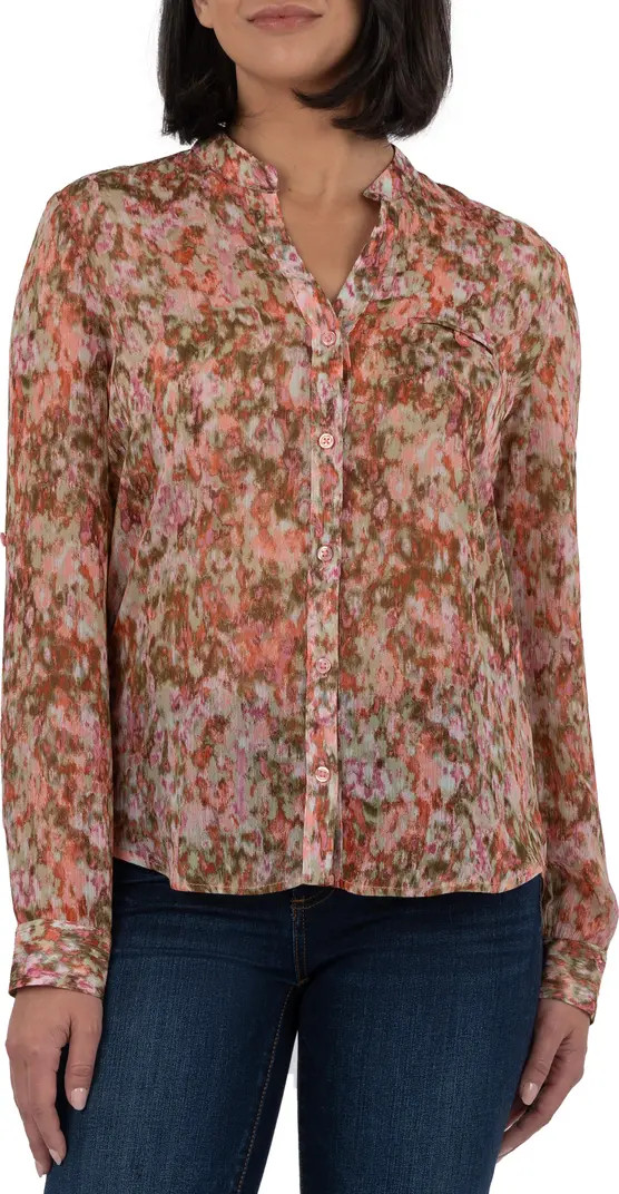 Jasmine Chiffon Button-Up Shirt | Nordstrom