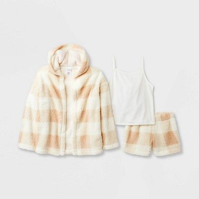 Girls' Sherpa Pajama Set - art class™ | Target