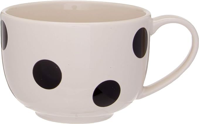 KATE SPADE Deco Dot Mug, 0.75 LB, White | Amazon (US)