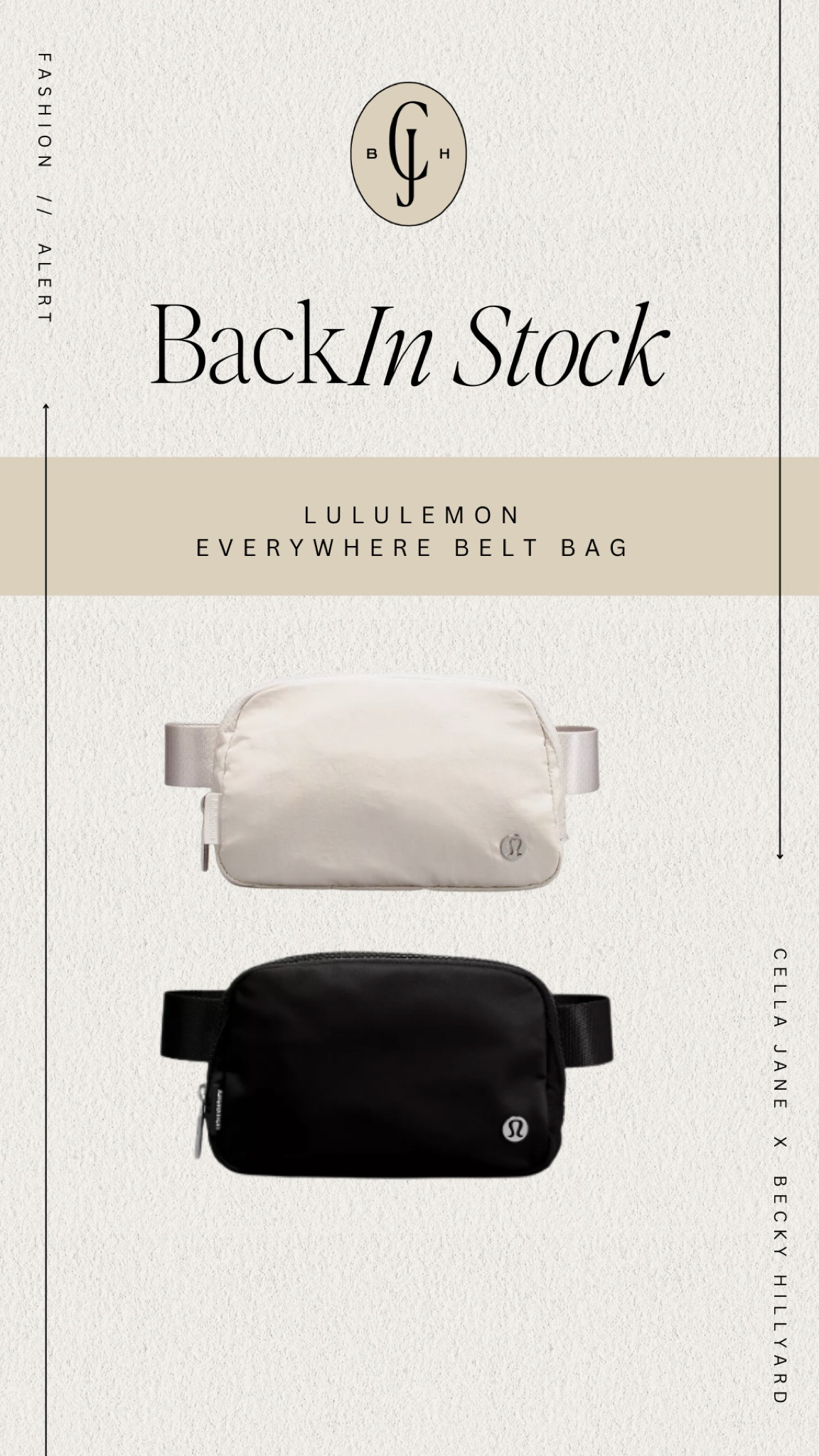 The Lululemon Everywhere Belt Bag Is Back in Stock