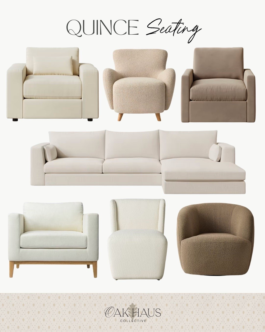 Quince, Seating, Living Room, Couch, Chair, Home, Interior, Furniture, Modern

#LTKHome #LTKdayinmylife #LTKmorningroutine