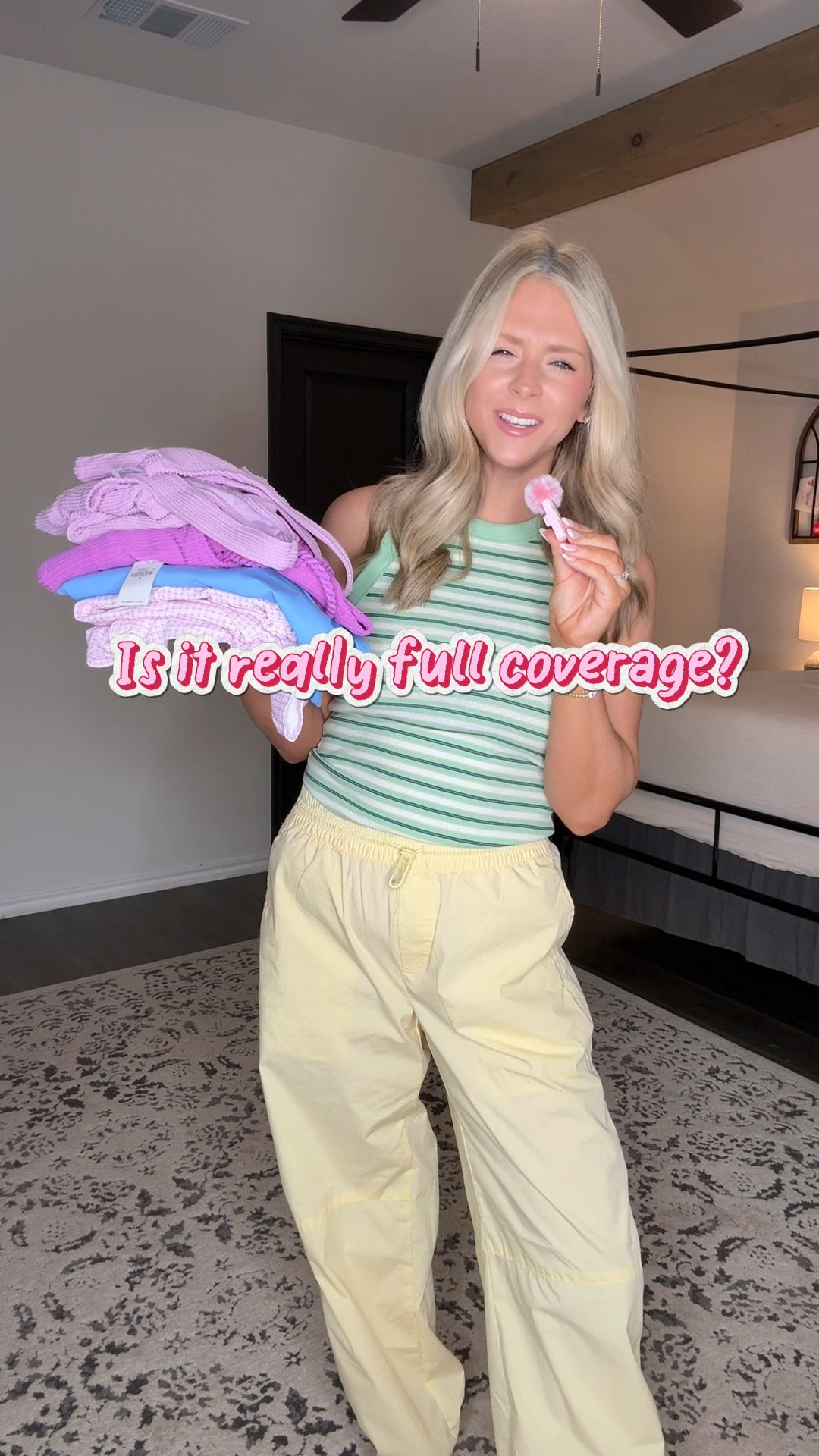 Welcome to my series “is it really full coverage?” Starting strong with Old Navy! I love these options! I am 5.4ft 135 lbs wearing a size M 💛

#LTKSwim