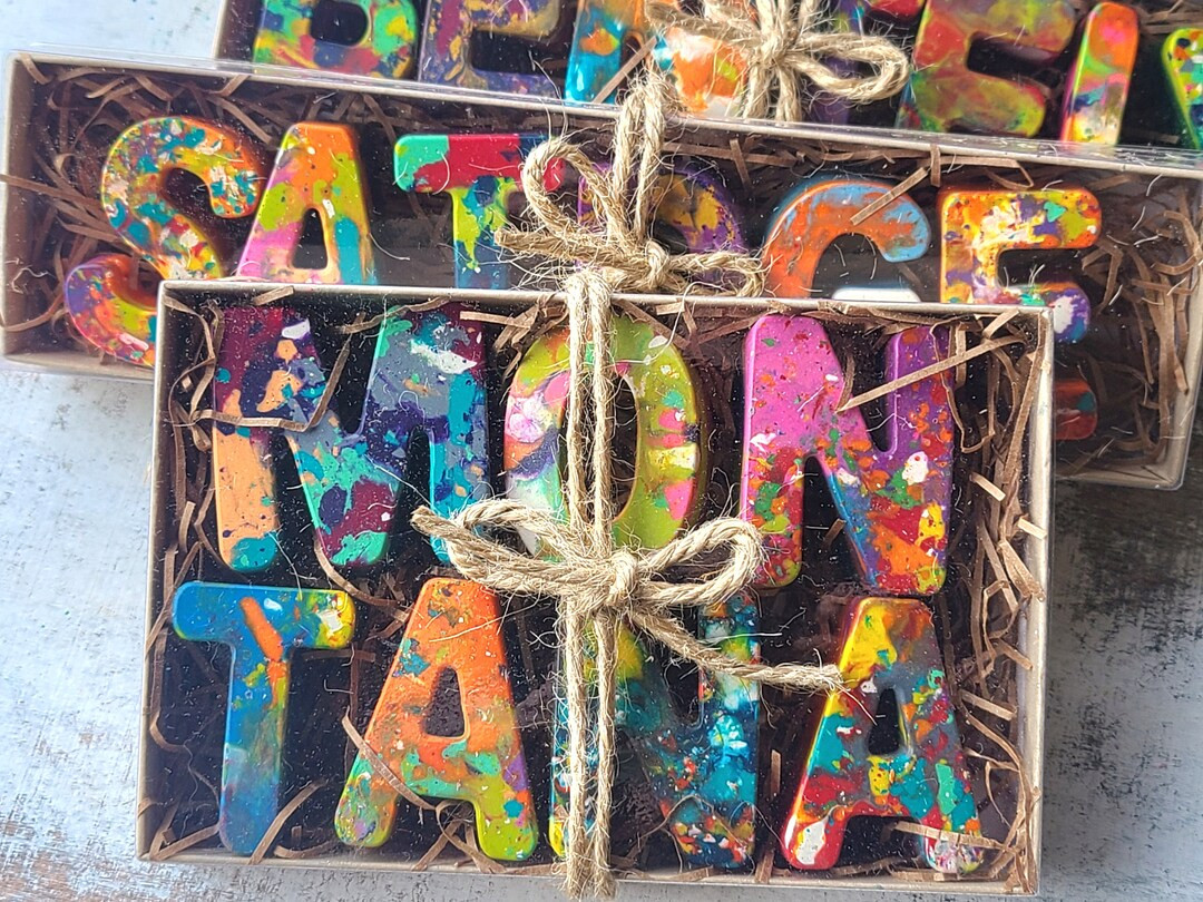 EASTER Basket Gift for Kids - Personalized Name Crayons | Etsy (US)