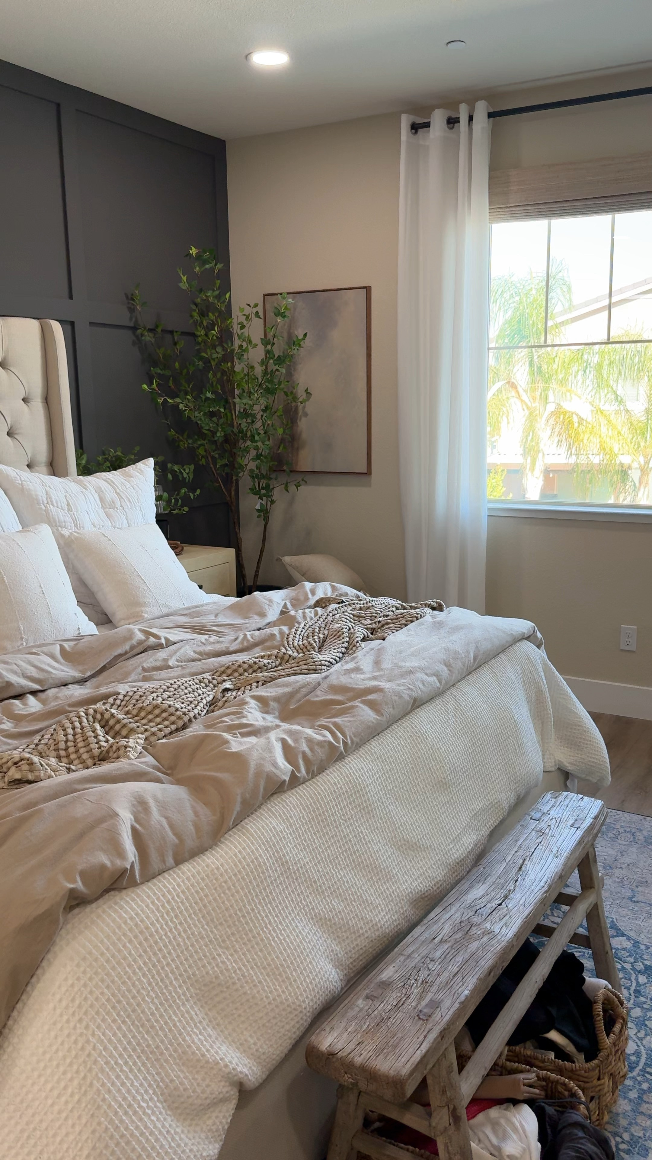 Moody art work, bedroom art. Framed art from Amazon 
Also linking my curtains that have a pottery barn vibe 

#LTKSaleAlert #LTKHome #LTKVideo