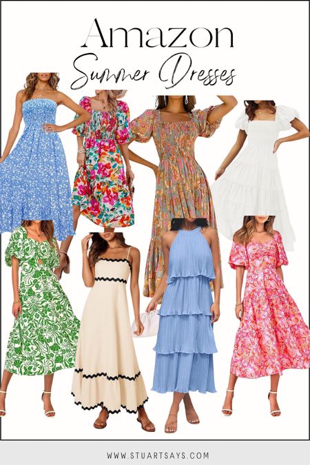 Summer dresses from Amazon, Amazon outfit ideas, Amazon style 

#LTKFindsUnder100 #LTKStyleTip