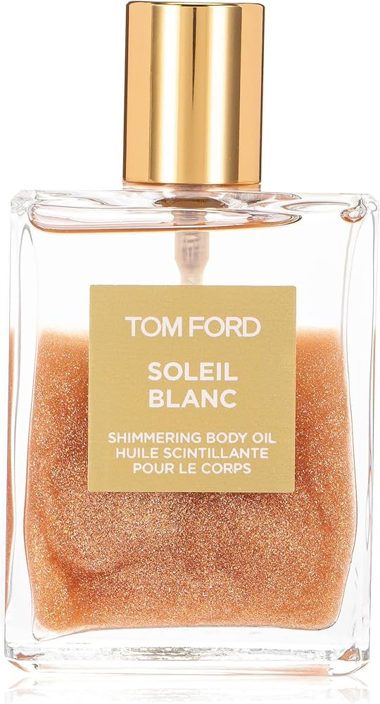 Tom Ford Soleil Blanc Rose Gold Shimmering Body Oil for Unisex, 3.4 Ounce | Amazon (US)