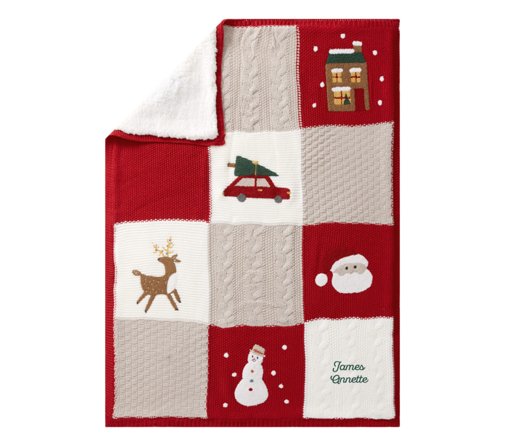 Holiday Heirloom Baby Blanket | Pottery Barn Kids
