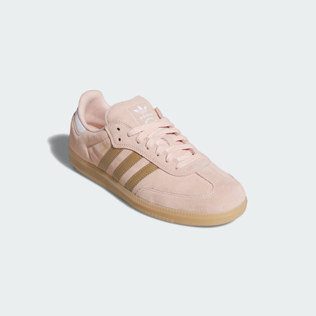 adidas SAMBA ADV Shoes Blush Pink M 6.5 / W 7.5 - Mens Skateboarding Shoes | adidas (US)