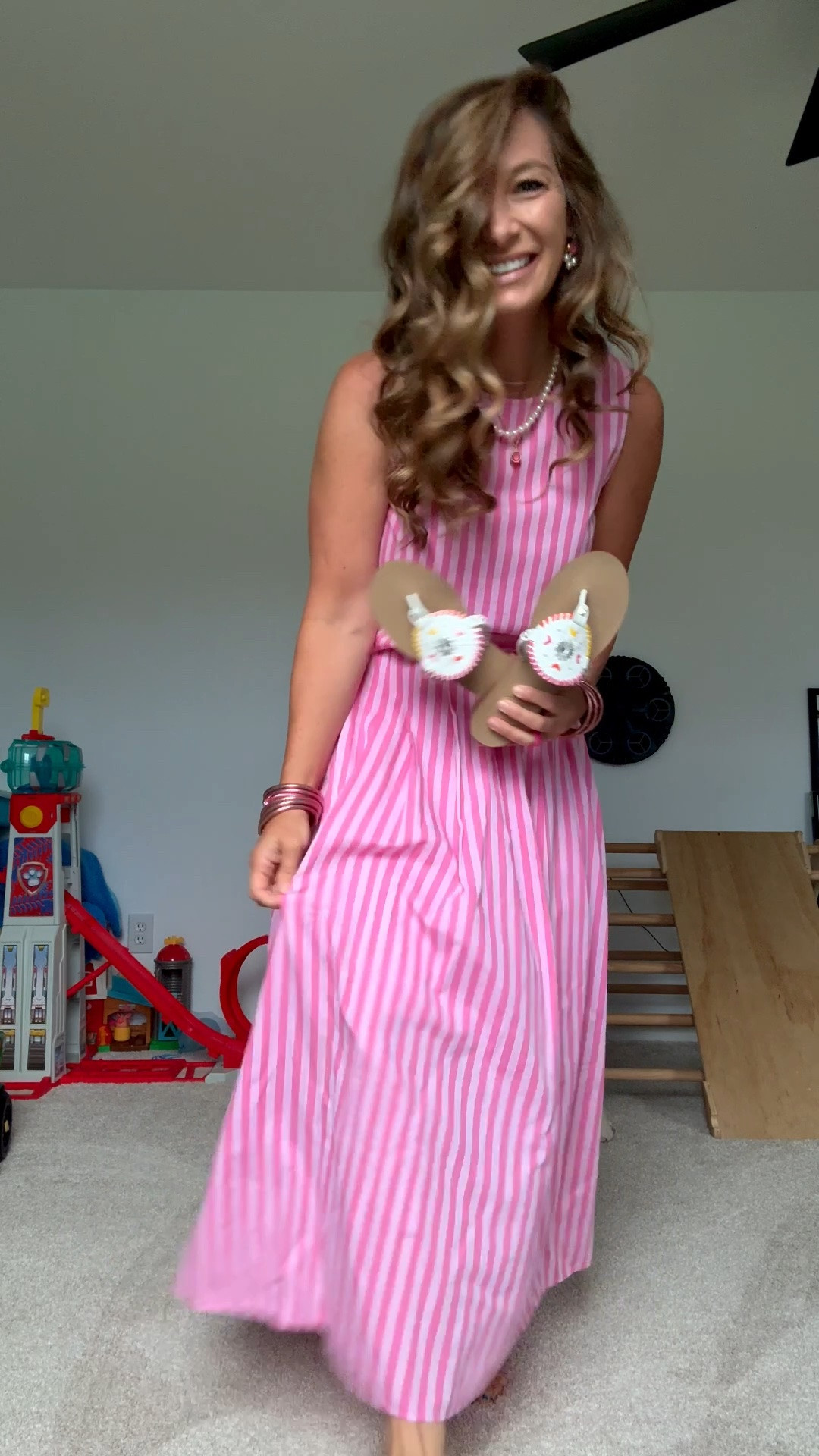 Monday morning fit check… pink striped / workwear / modest two piece set / two piece set you can wear to work / summer business casual

#LTKootd #LTKSaleAlert #LTKWorkwear