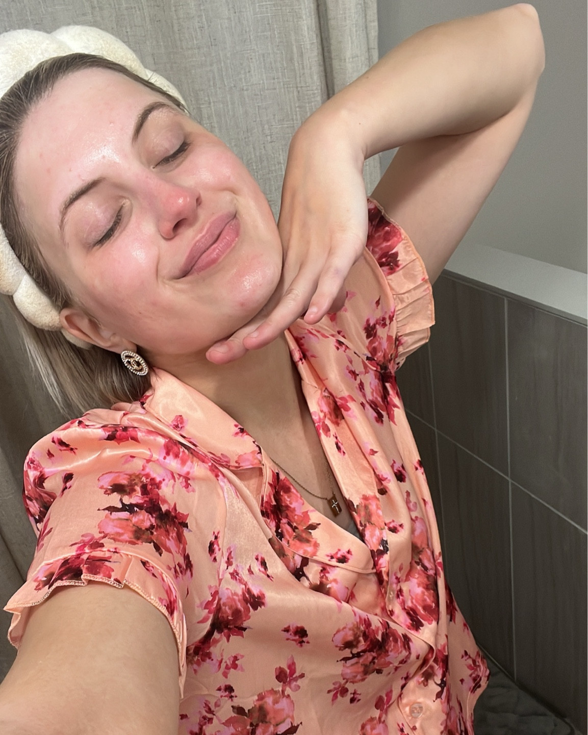 Shower curtain! color linen! 