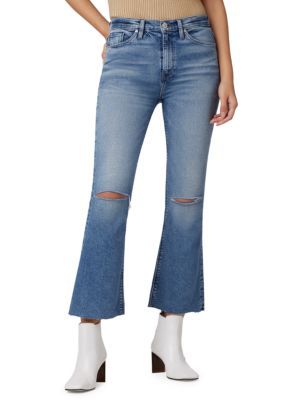 Barbara High Rise Crop Bootcut Jeans | Saks Fifth Avenue OFF 5TH