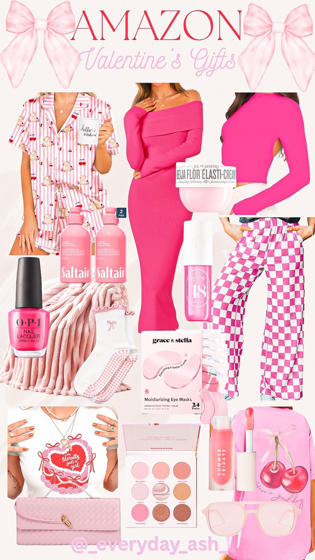 Valentines for her ♥️💕

Gift for her, pink dress, pink pajamas, valentines gifts, nail polish, Amazon fashion, Amazon gift , graphic tee 

#LTKBeauty #LTKselfcare #LTKValentine