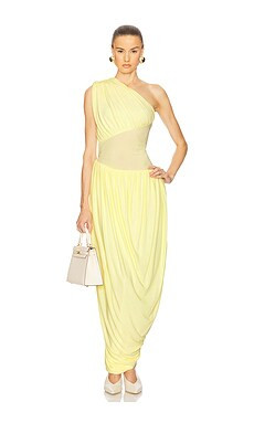 Helsa The Amphora Dress in Lemon Sorbet from Revolve.com | Revolve Clothing (Global)