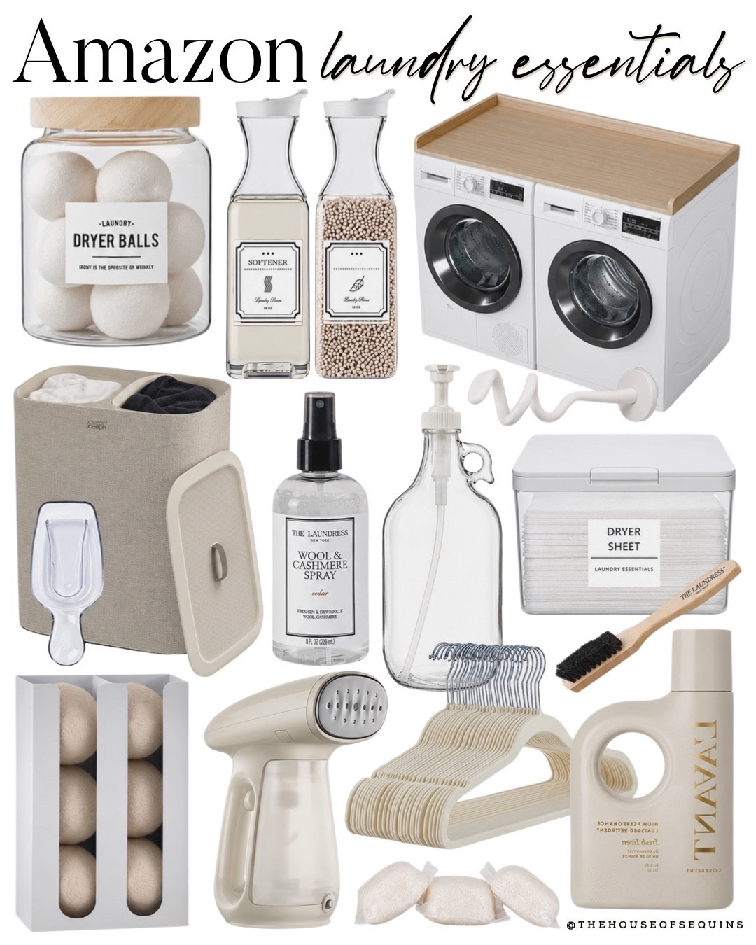 Shop Amazon laundry essentials! Aesthetic laundry room finds, home organization, home storage

#LTKmomlife #LTKmorningroutine #LTKHome