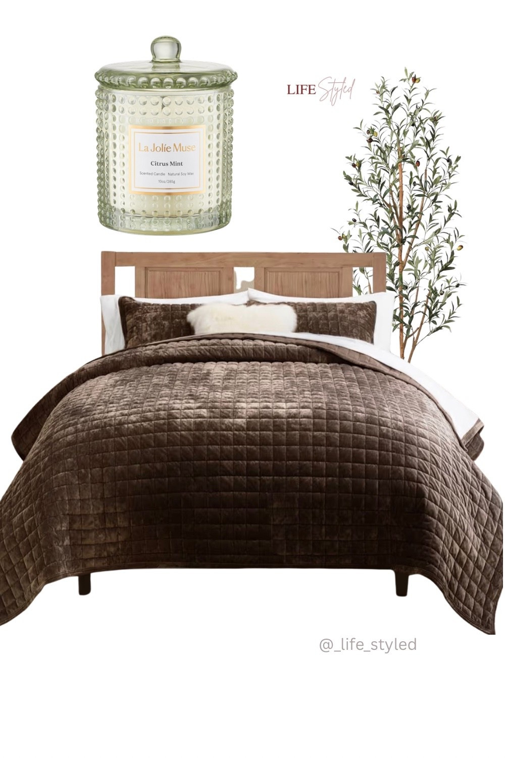 🛏️ Top-Rated Quilt for a Reason. Thousands of positive reviews and over 900 bought in the past month ⭐️
Soft, breathable, and seriously good quality. Styled with a 10oz hobnail glass jar candle (75-hour burn) and a faux olive tree for an effortlessly elevated bedroom moment.

#LTKHome #LTKGiftGuide #LTKselfcare