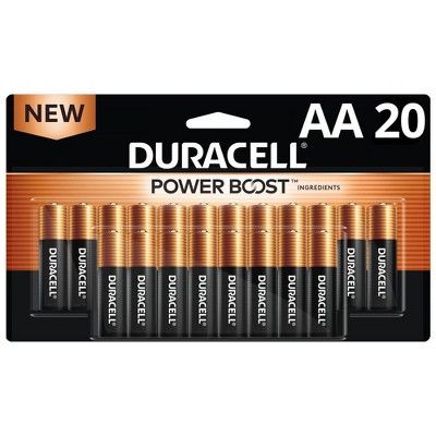Duracell Coppertop AA Batteries - 20 Pack Alkaline Battery | Target