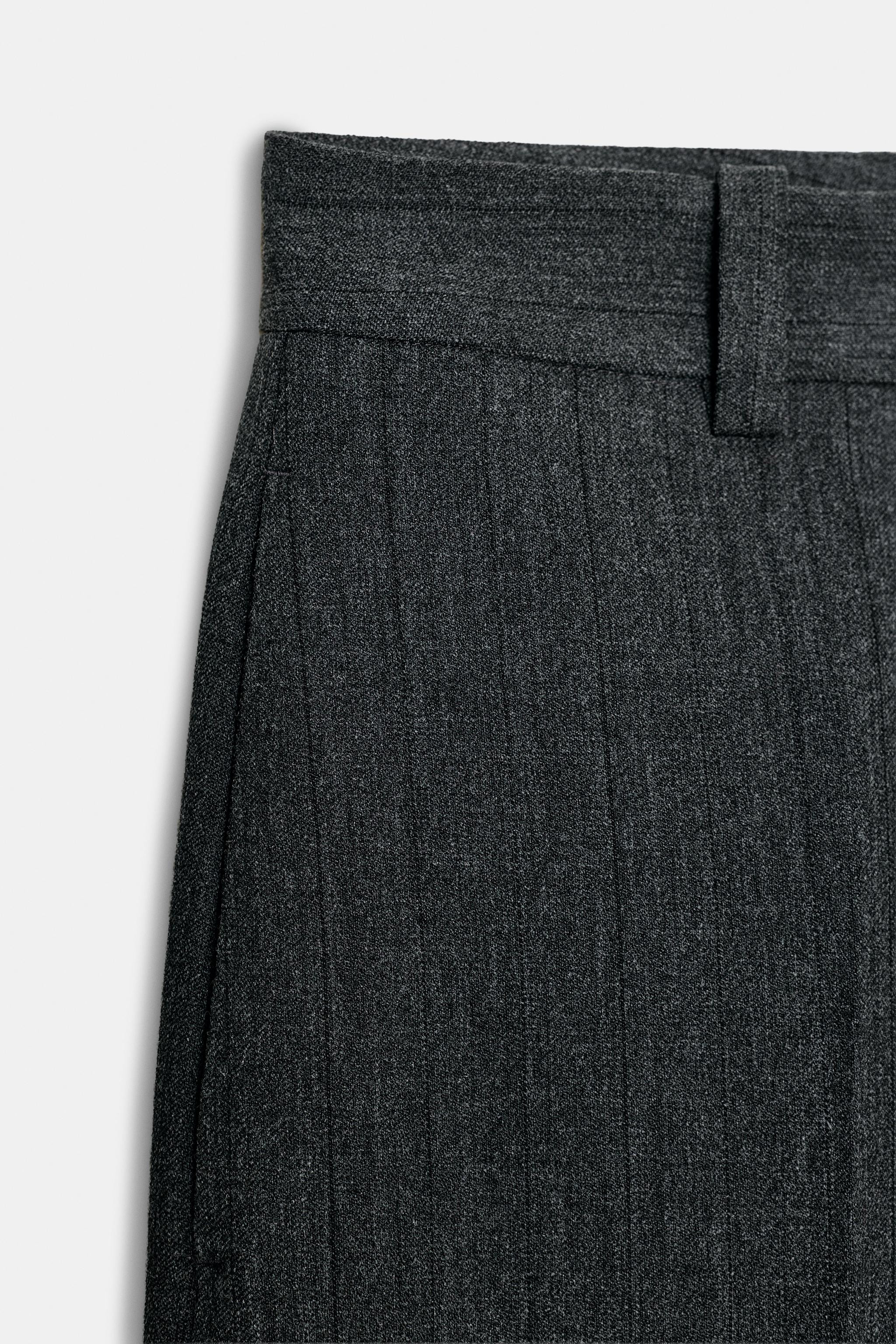 ZW COLLECTION TEXTURED PANTS | Zara US