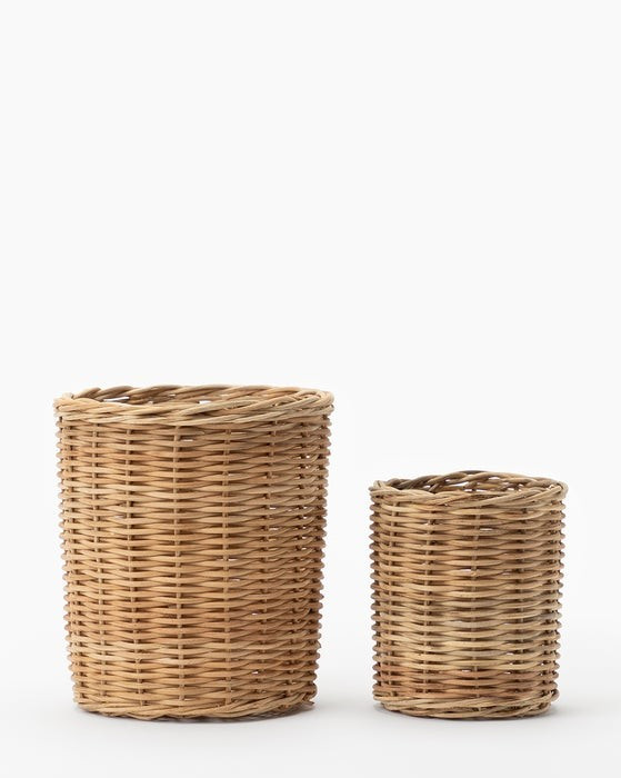 Hand-Woven Wicker Vase | McGee & Co.