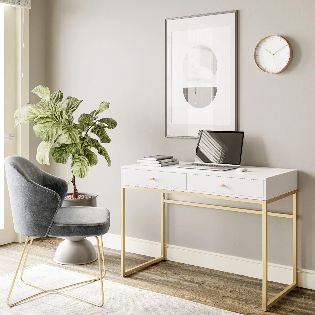 Leini 42'' Desk | Wayfair North America